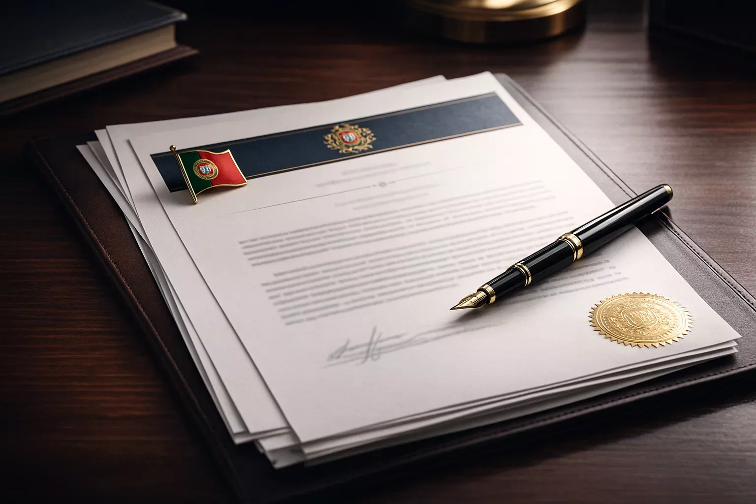 Documento oficial de licença SRIJ para operadores de apostas em Portugal